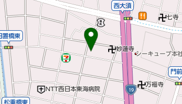 株式会社名古屋花きの地図画像