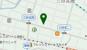 まろん接骨院の地図画像