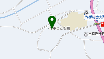 新城市役所 子育て支援センター 作手の地図画像