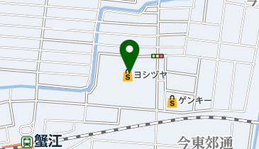 ヴェルム蟹江店の地図画像