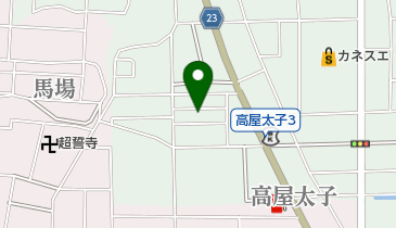 ドッグサロンHANAの地図画像