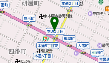 フィットラボ(FIT.LAB.)静岡店の地図画像