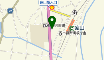 川根小学校区放課後児童クラブの地図画像