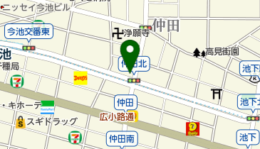 ベラアンドヘア(BELLA&HAIR)の地図画像