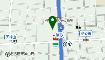 名古屋市役所 教育委員会 西生涯学習センターの地図画像