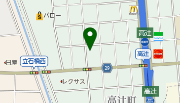 株式会社JTB総合提携店アトコアトラス高辻店の地図画像