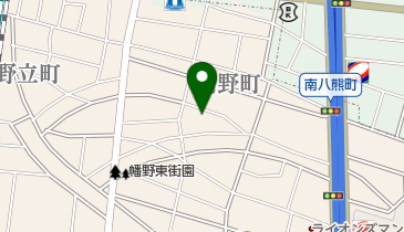 野立コミュニティセンターの地図画像