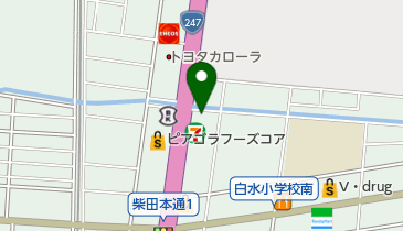 美容室COROAIクープドゥグループの地図画像