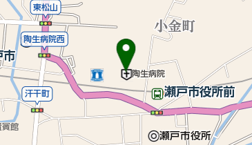 瀬戸市消防本部 消防署救急対策室の地図画像