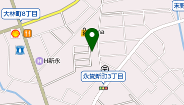 クローネの地図画像