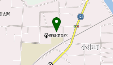 愛西市役所 佐織老人福祉センターの地図画像