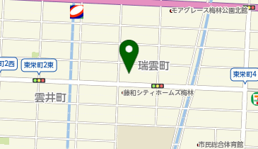 ハッピーテラス 岐阜梅林教室の地図画像