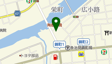 キークラフト東海の地図画像