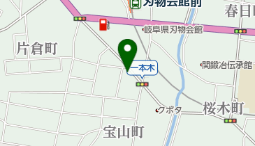 一本木接骨院の地図画像