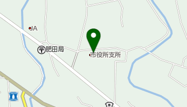肥田公民館の地図画像