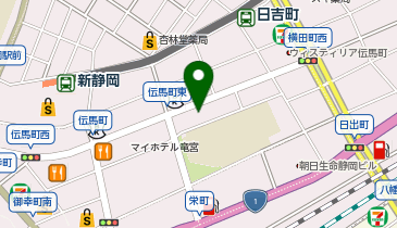 株式会社紺文シルクの地図画像