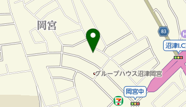 沼津岡宮第一クリニックの地図画像