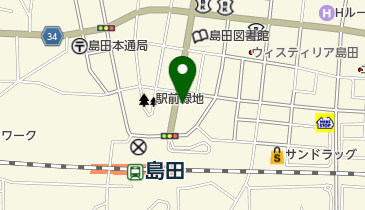 bloomアロマのお店の地図画像