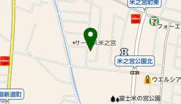 アリス薬局米之宮店の地図画像
