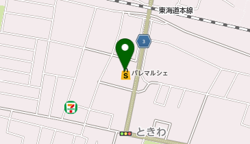 パレマルシェ新所原店の地図画像