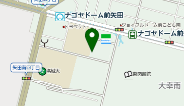 矢田コミュニティセンターの地図画像