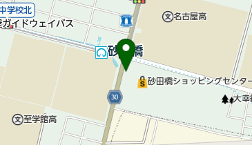 げんき堂整骨院砂田橋の地図画像