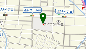 一宮市役所 アイプラザ一宮の地図画像