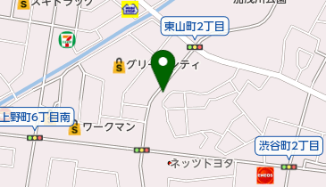 髪屋みやび東山店の地図画像
