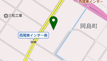 佐久間特殊鋼株式会社西尾支店の地図画像