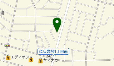 目にやさしいめがね屋さんマハロの地図画像