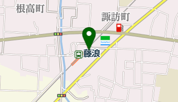 海海ラーメン藤浪店の地図画像