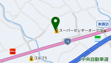 株式会社中部ドライオークワ坂本店の地図画像