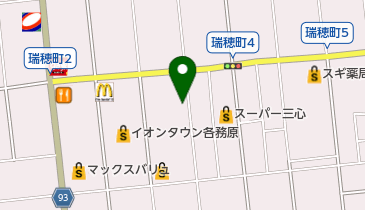 イーオン各務原校の地図画像