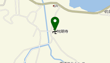 光明寺の地図画像