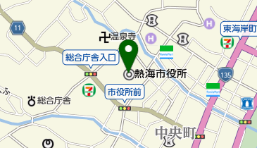 中央公民館の地図画像