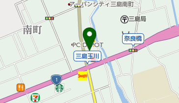 パソコン修理専門センターの地図画像
