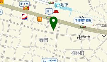 インド・ネパール家庭料理店ニューデリースパイスの地図画像