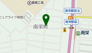 バニラ薬局 南栄店の地図画像