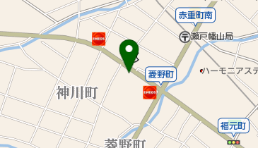 ヒシノ理容の地図画像