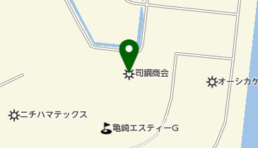 株式会社司鋼商会半田工場の地図画像