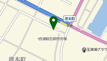 株式会社衣浦総合卸売市場の地図画像