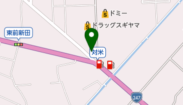 中村理容店の地図画像