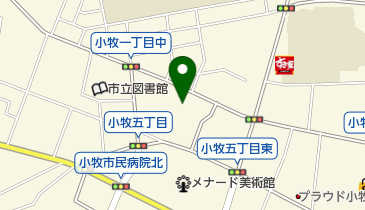 小牧神明社の地図画像