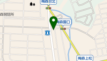 エリートクリーニング日新梅森台店の地図画像