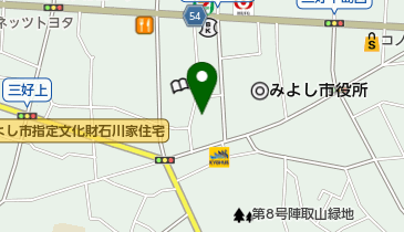 みよし市役所 福祉課 くらし・はたらく相談センターの地図画像