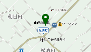 名張市民センターの地図画像