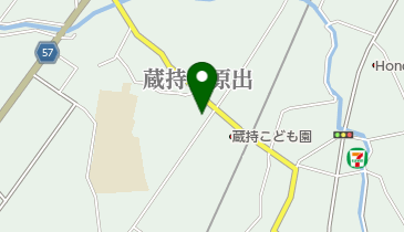 蔵持市民センターの地図画像