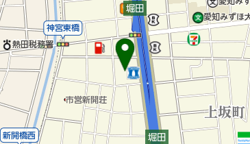 プレイズ 堀田店の地図画像