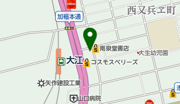 ヒノデヤの地図画像