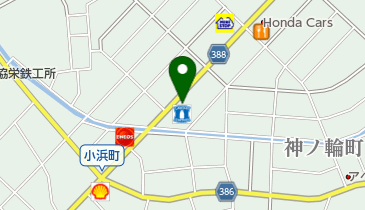 美容室フラテロの地図画像